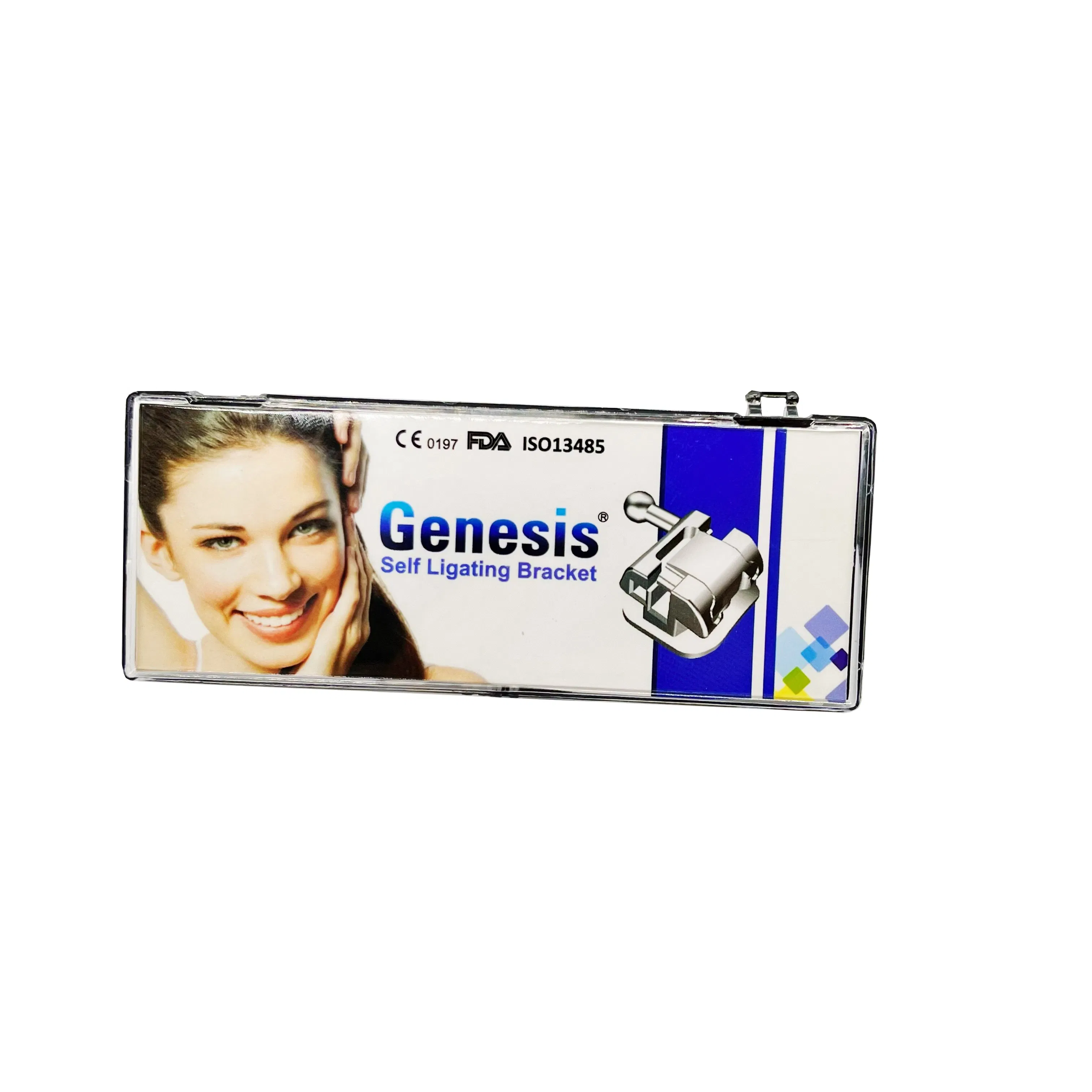 Orthodontic Roth Ceramic Teeth Braces Passive Self-Ligating Brackets