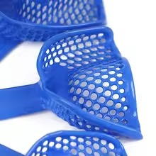 New Design Plastic Dental Autoclave Tray Impression Plastic Steel Dental Tray