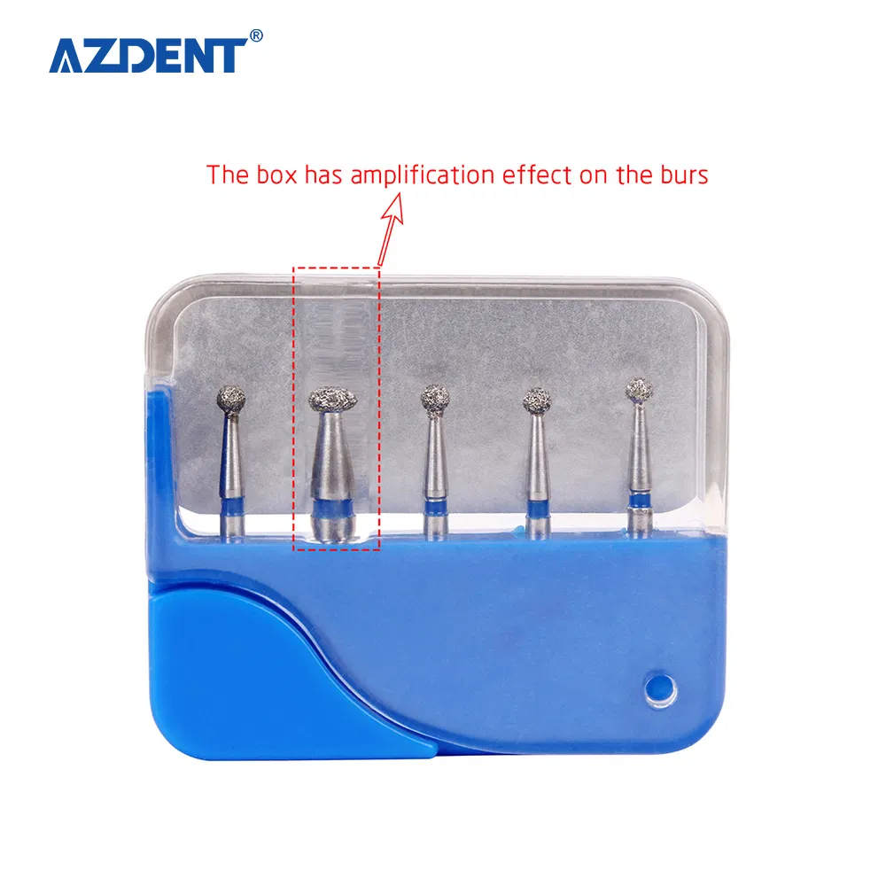 Azdnt Br-31 Two Layer Diamond for High Speed Handpiece Dental Diamond Burs