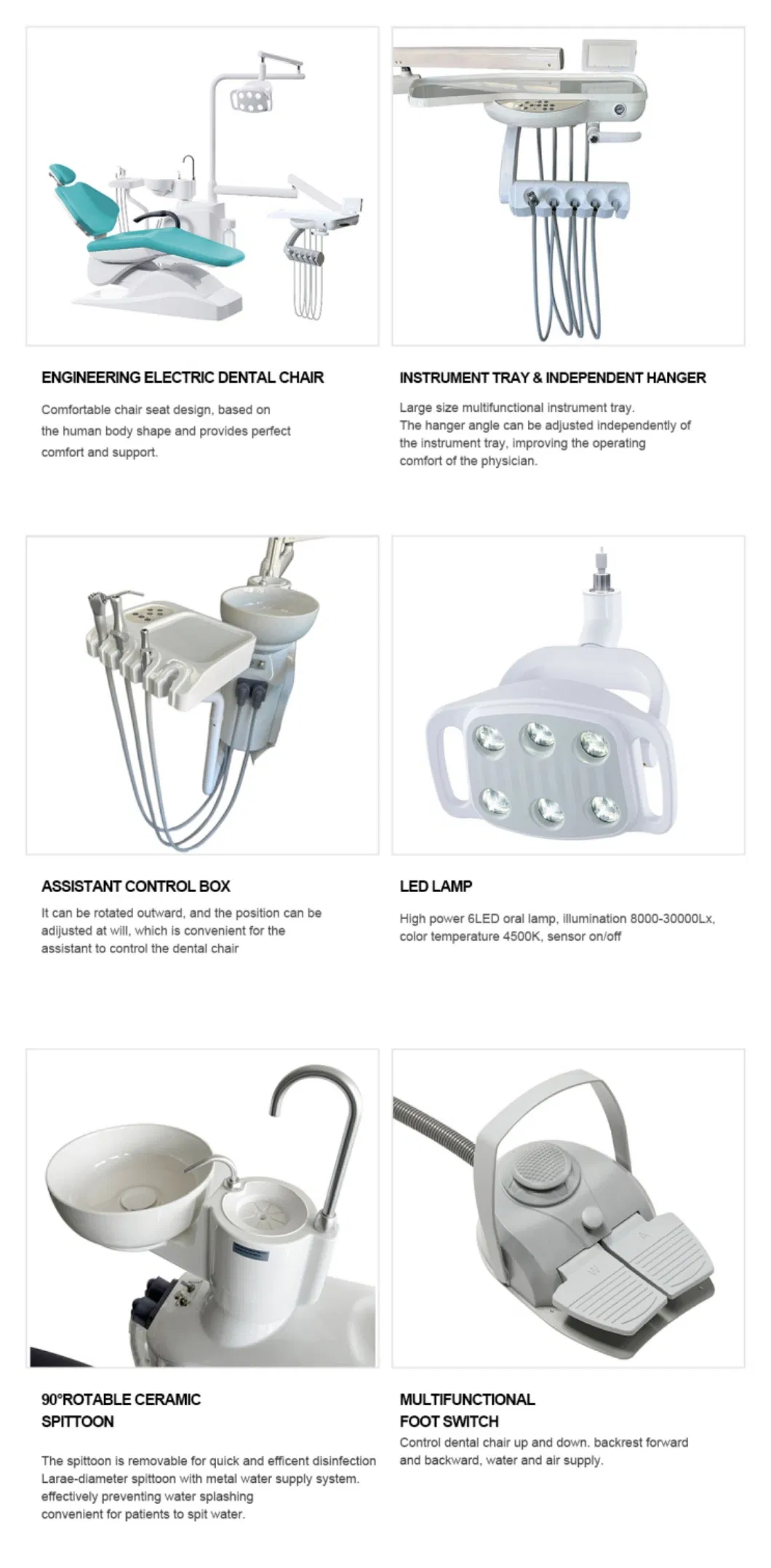 Dental Chair Dimensions