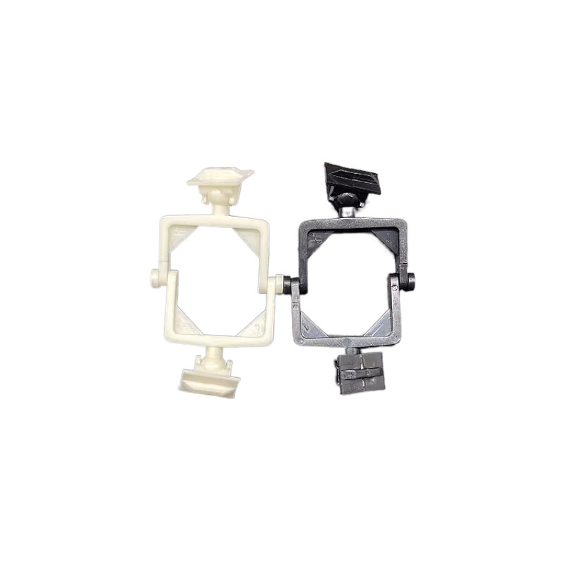 Black-and-White Angled Disposable Plastic Dental Articulator
