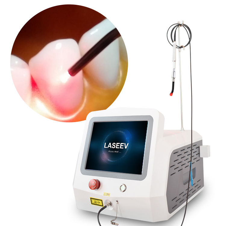 980nm/980nm 1470nm High Power Diode Laser Teeth Whitening Surgery Dental Laser Machine
