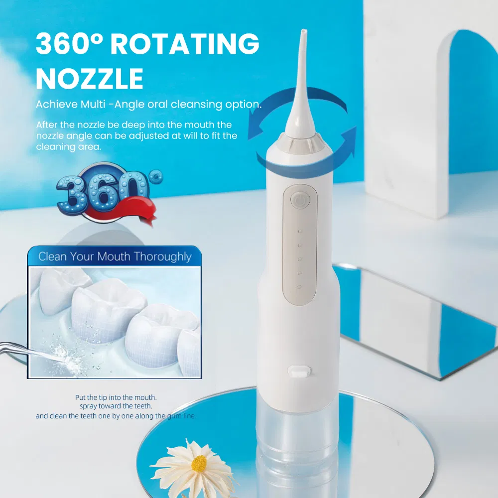 Wholesale Household Portable Electric Wireless Cordless Water Flosser Teeth Whitening Kit Oral Irrigator Teeth Cleaner