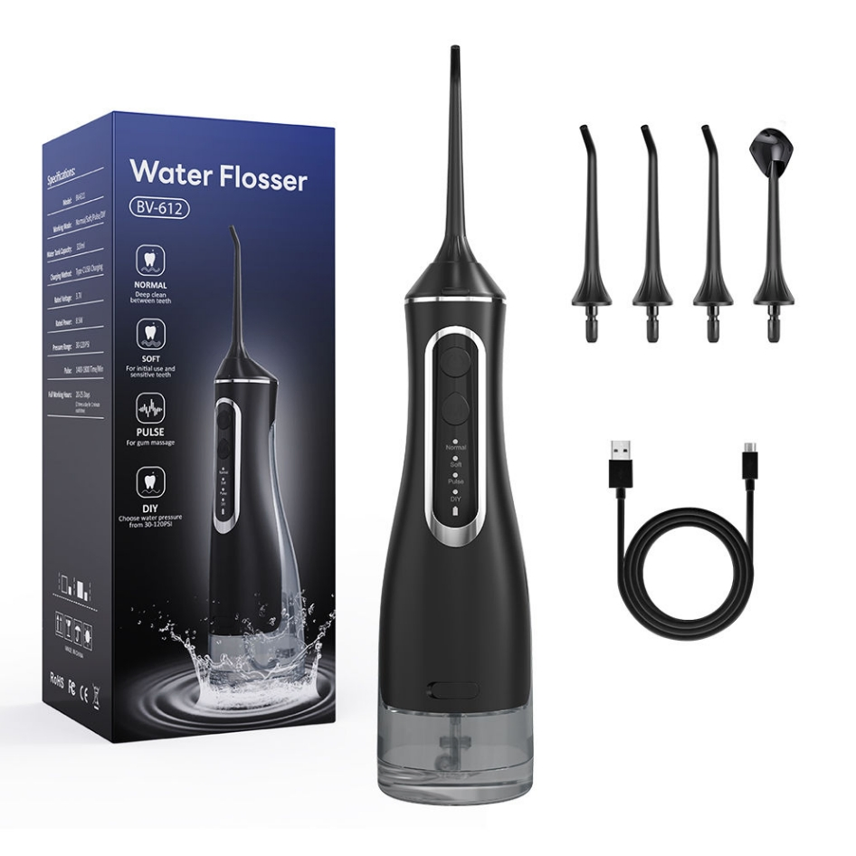 DIY Mode Dental Care Cordless Water Flosser Oral Irrigator with Water Tank