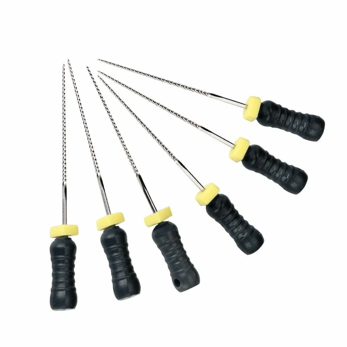 Dental Rotary Endo Endodontic Stainless Steel Files for Root Canal C Files 21mm 25mm (YQD3-1)