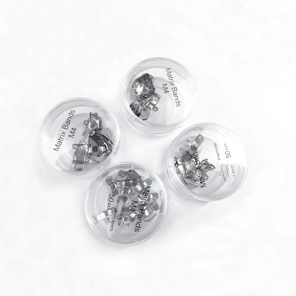 Dental Matrix Retainer Dental Stainless Steel Matrix Band Fixed Collar Clamp Forceps
