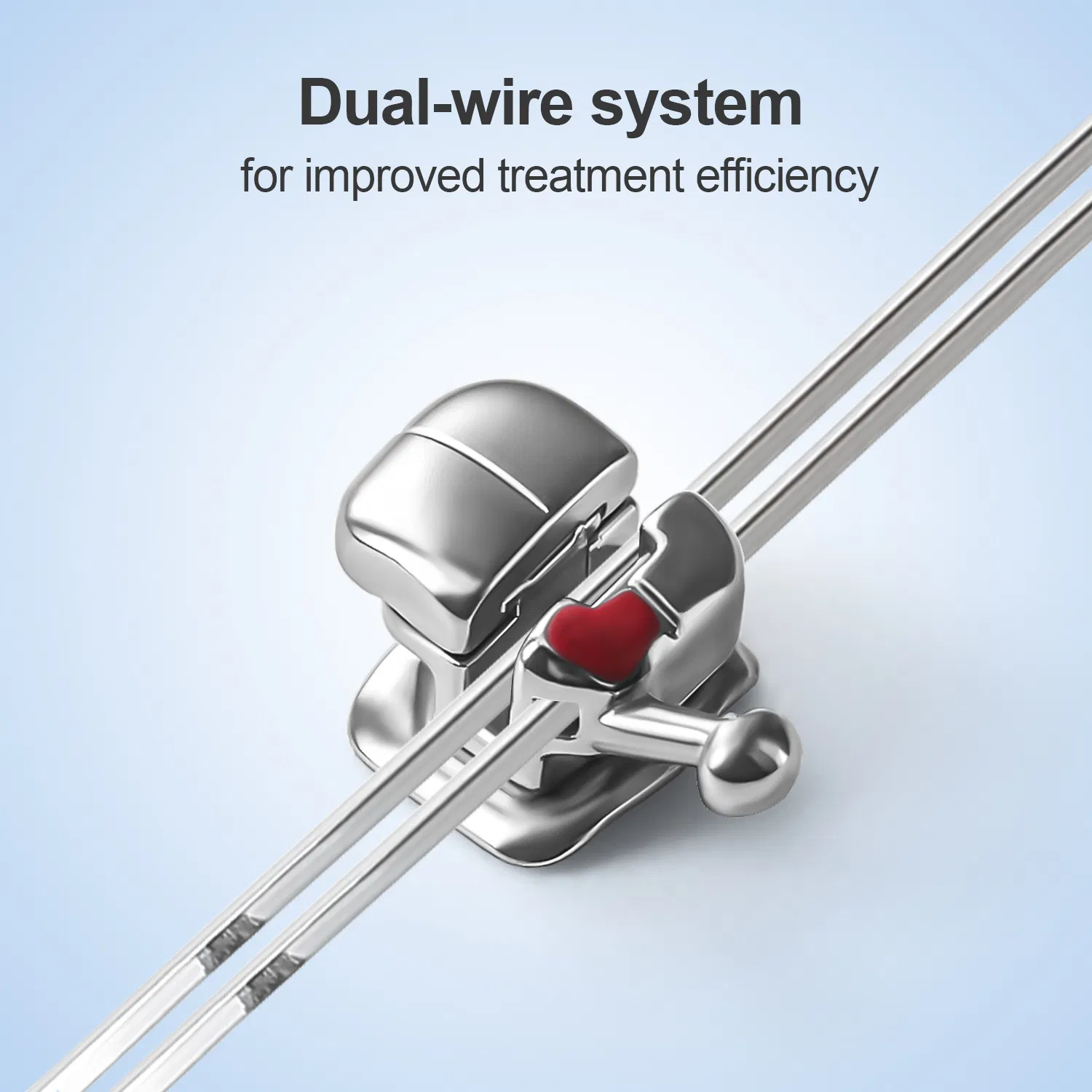 Azdent Split Self Ligating Brackets Roth/Mbt 0.022 Orthodontic Brackets