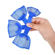 New Design Plastic Dental Autoclave Tray Impression Plastic Steel Dental Tray