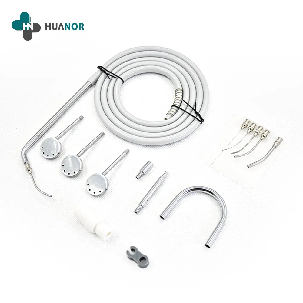 Dental Anti-Fog Suction Mirror System with Suction &amp; Anti-Fog Coatingpremium Stainless Steel Set