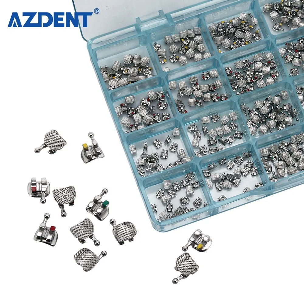 Dental 400PCS Mini Dental Metal Mbt 022 Orthodontic Bracket