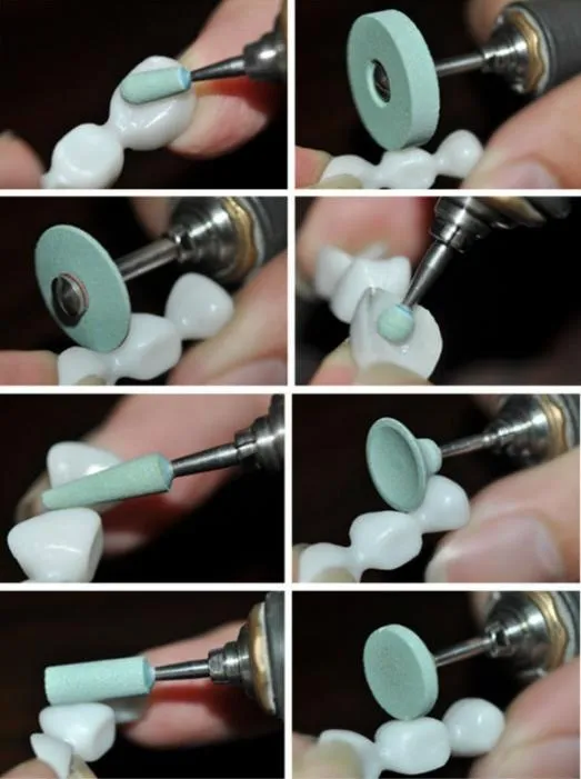 Dental Silicone Polishing Burs Kit 5