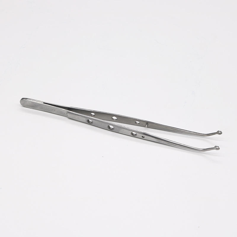Dental Surgical Corn Suture Holding Tweezers Suturing Soft Tissue Flap Forceps
