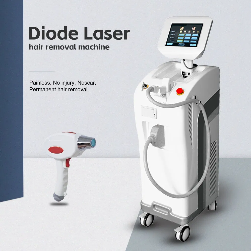Huamei Diode Laser Hair Removal Machine 808nm Diode Laser Dental Diode Lasertriple Wavelength Diode Laser Hair Removal