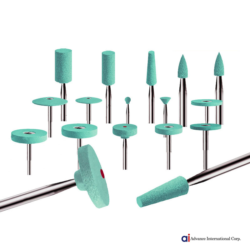 Dental Silicone Polishing Burs Kit for Contra Angle Handpiece