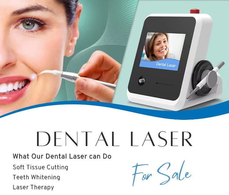 Soft Tissue 3 in 1 Diode Whitening Machine Dental Laser Device