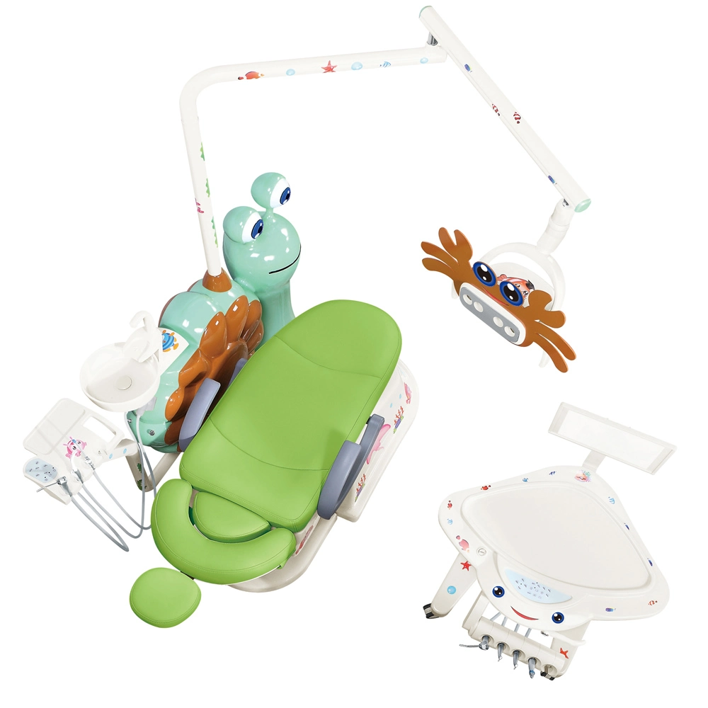 FDA and Ce Approved Snail Kid Dental Unit, Kid Dental Chair, Children Dental Chair, Children Dental Unit, Pedo Dental Unit, Pedo Dental Chair