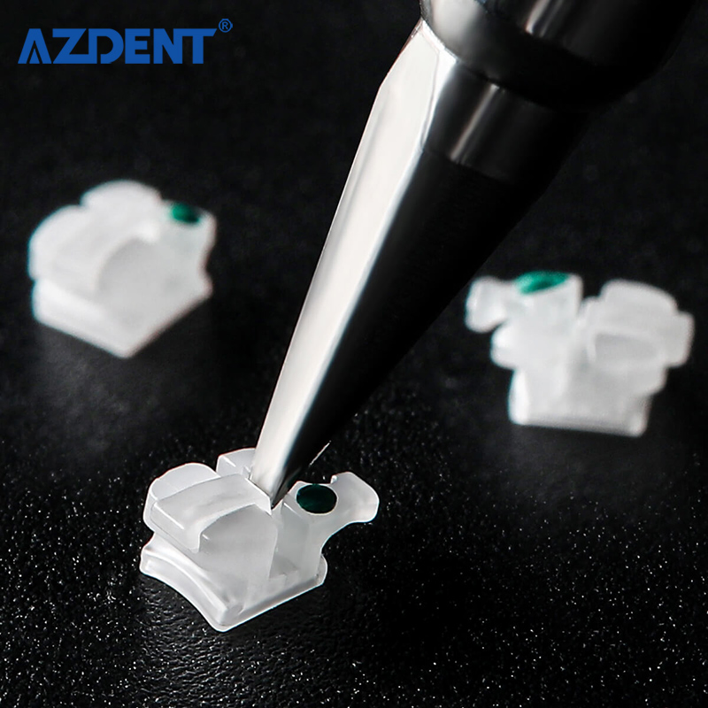 Azdent Dental SL Clear Roth 022 Teeth Brace Self-Ligating Orthodontic Ceramic Brackets