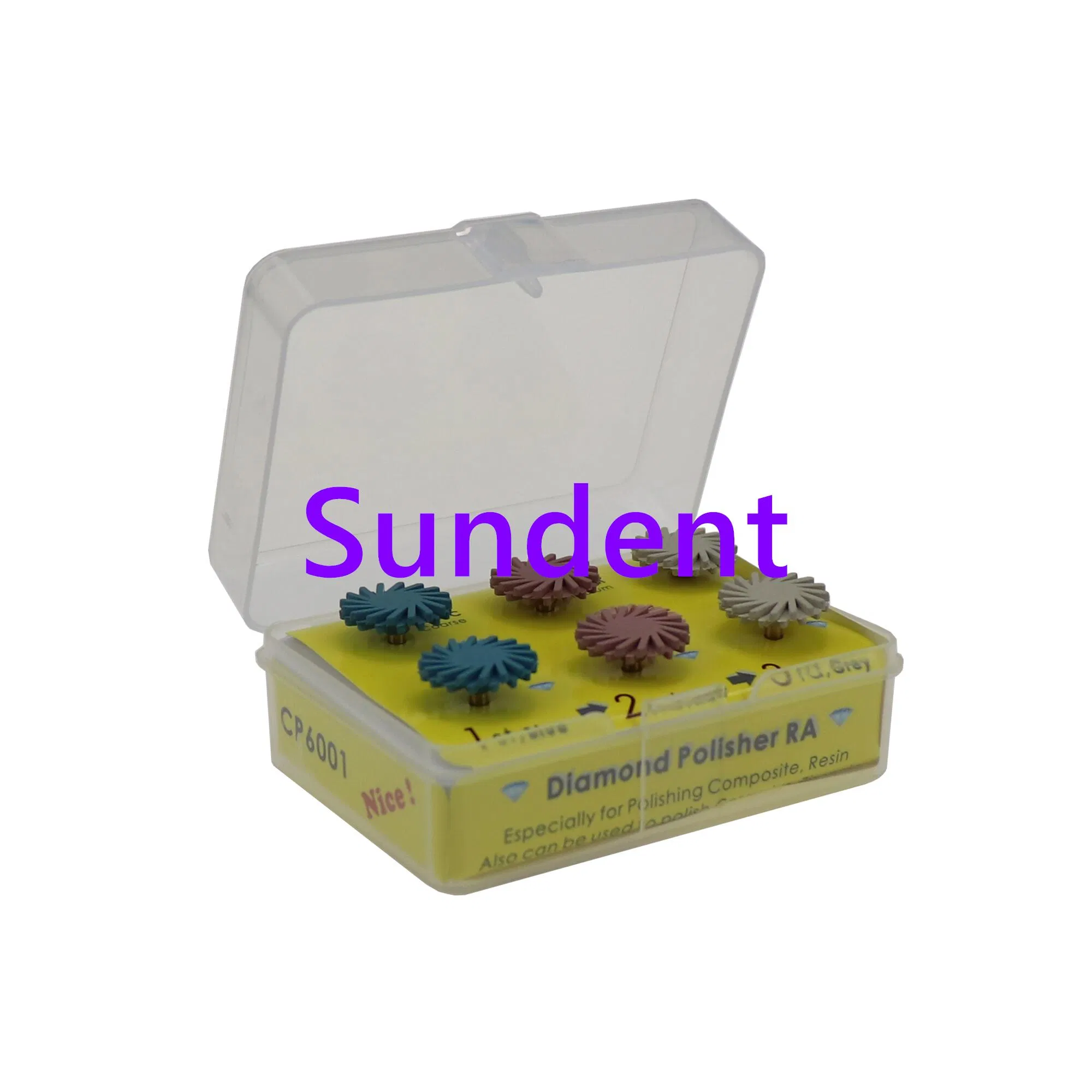 Dental Ra Composite Polisher Kit Wheel with Diamond Sand Polishing Kit