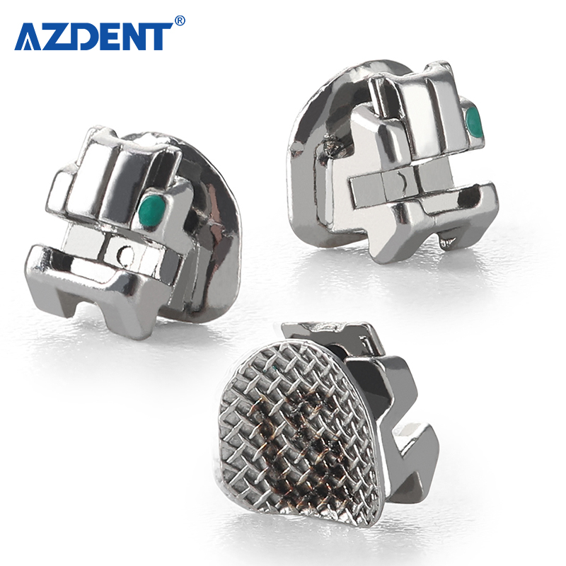 28PCS/Box Roth/Mbt 022 Teeth Braces Orthodontic Self-Ligating Brackets with Buccal Tube Kit