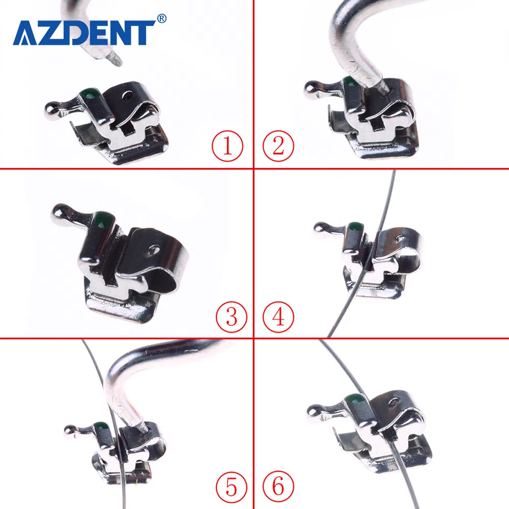 Active Mini Roth 022 Self Ligating Orthodontic Brackets Dental Brackets