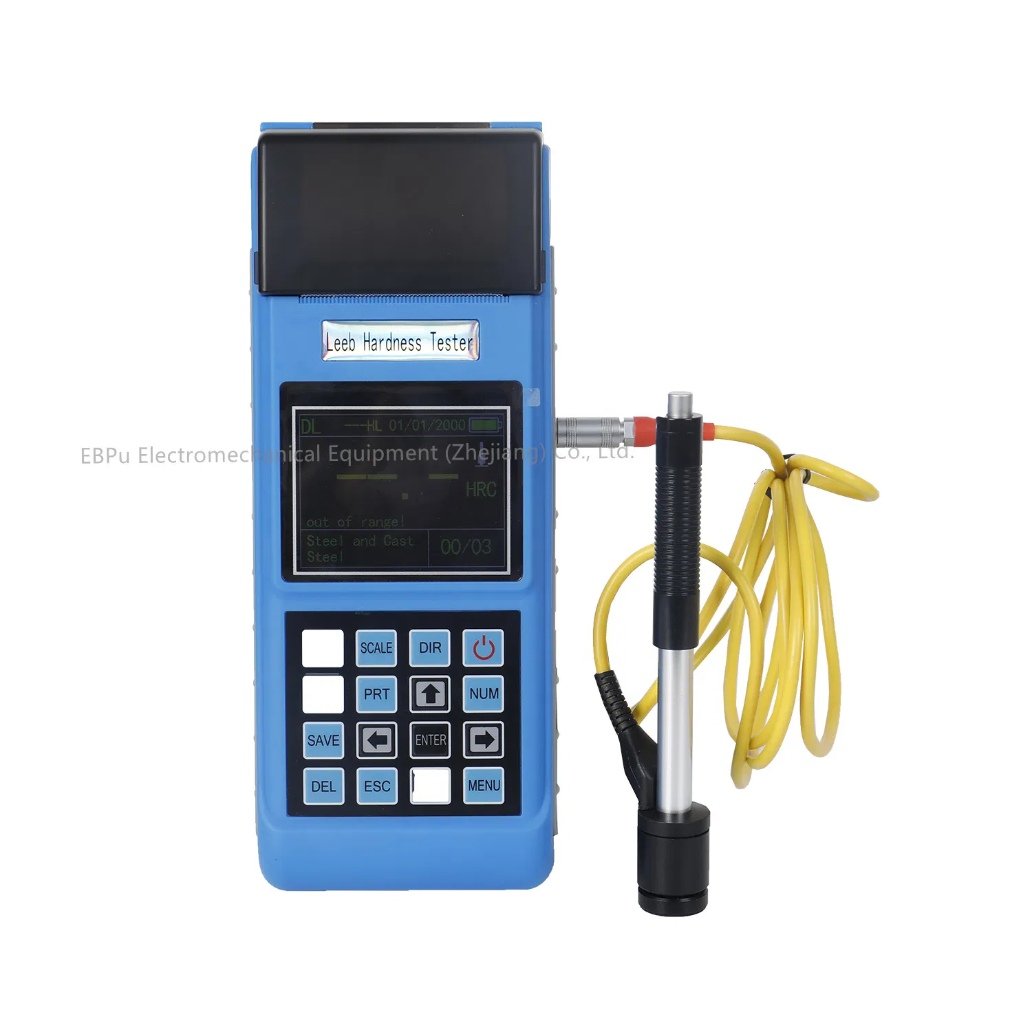 374 to 2652 N/M 2 Tensile Strength Rebound Hardness Testing Instrument