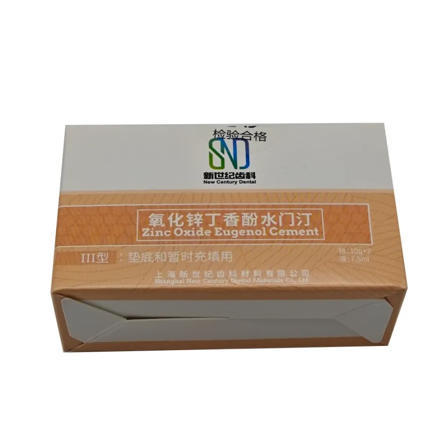 Zinc Oxide Eugenol Cement Packaging