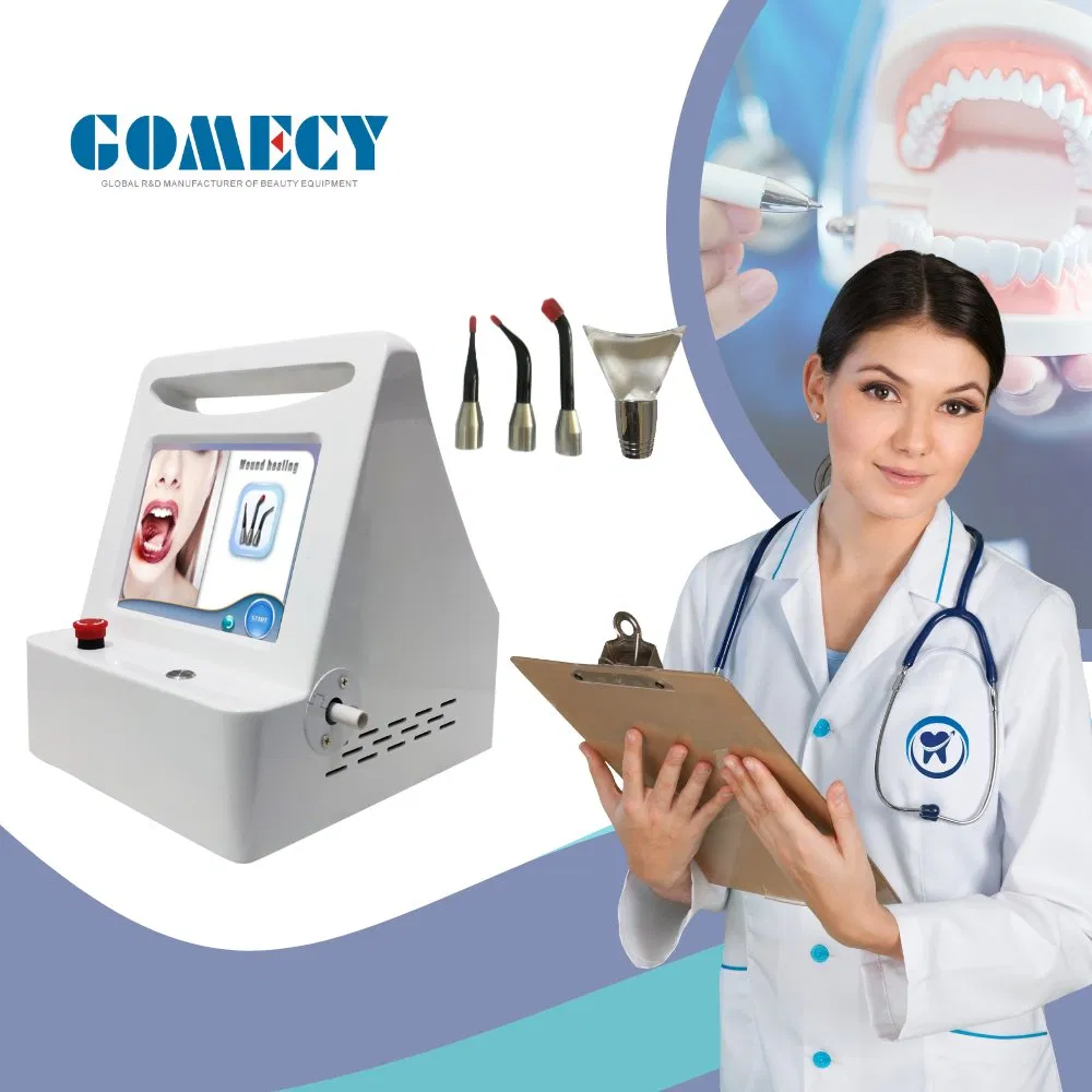 Dental Diode Laser with 450nm 650nm 980nm in Laser Dentistry