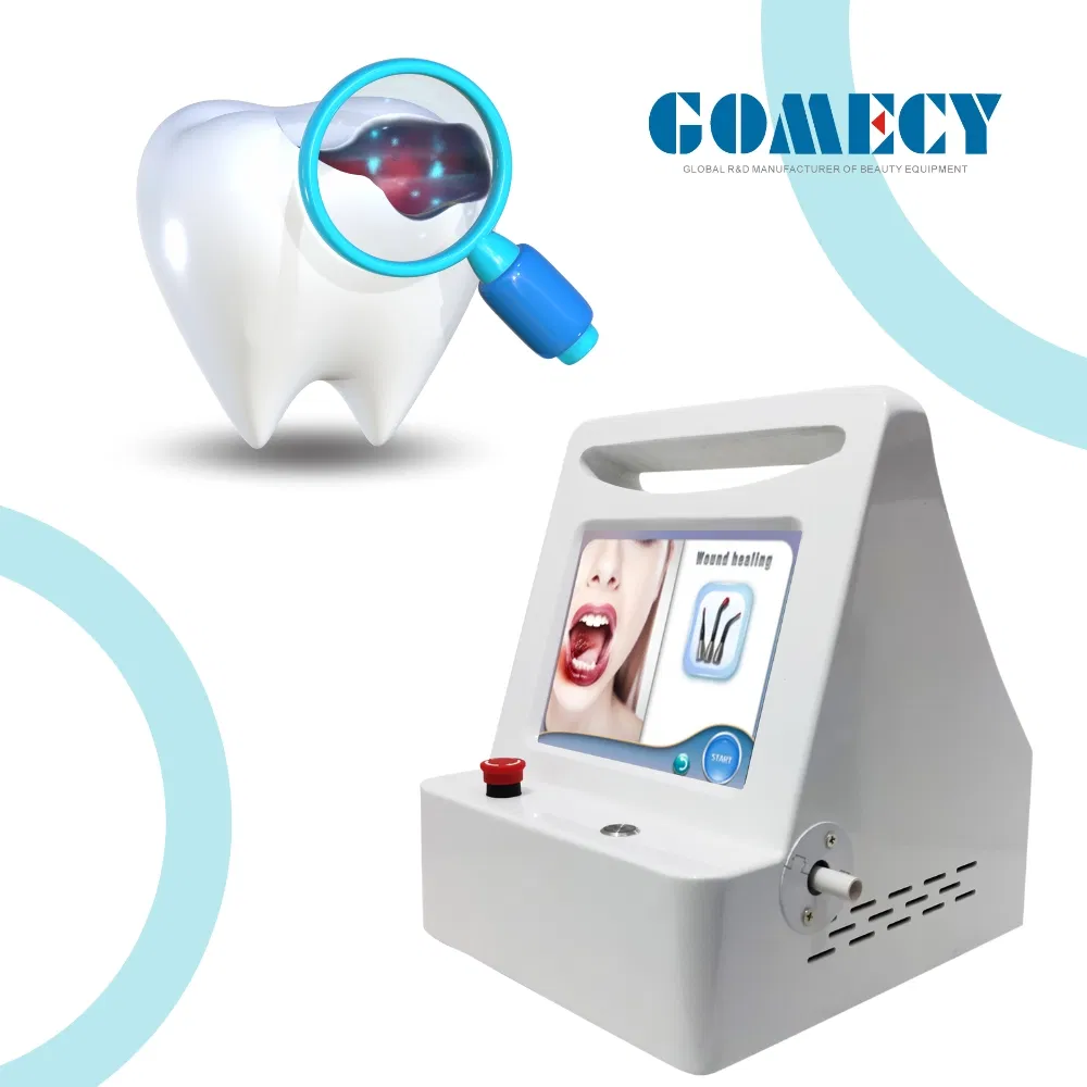 Dental Diode Laser with 450nm 650nm 980nm in Laser Dentistry