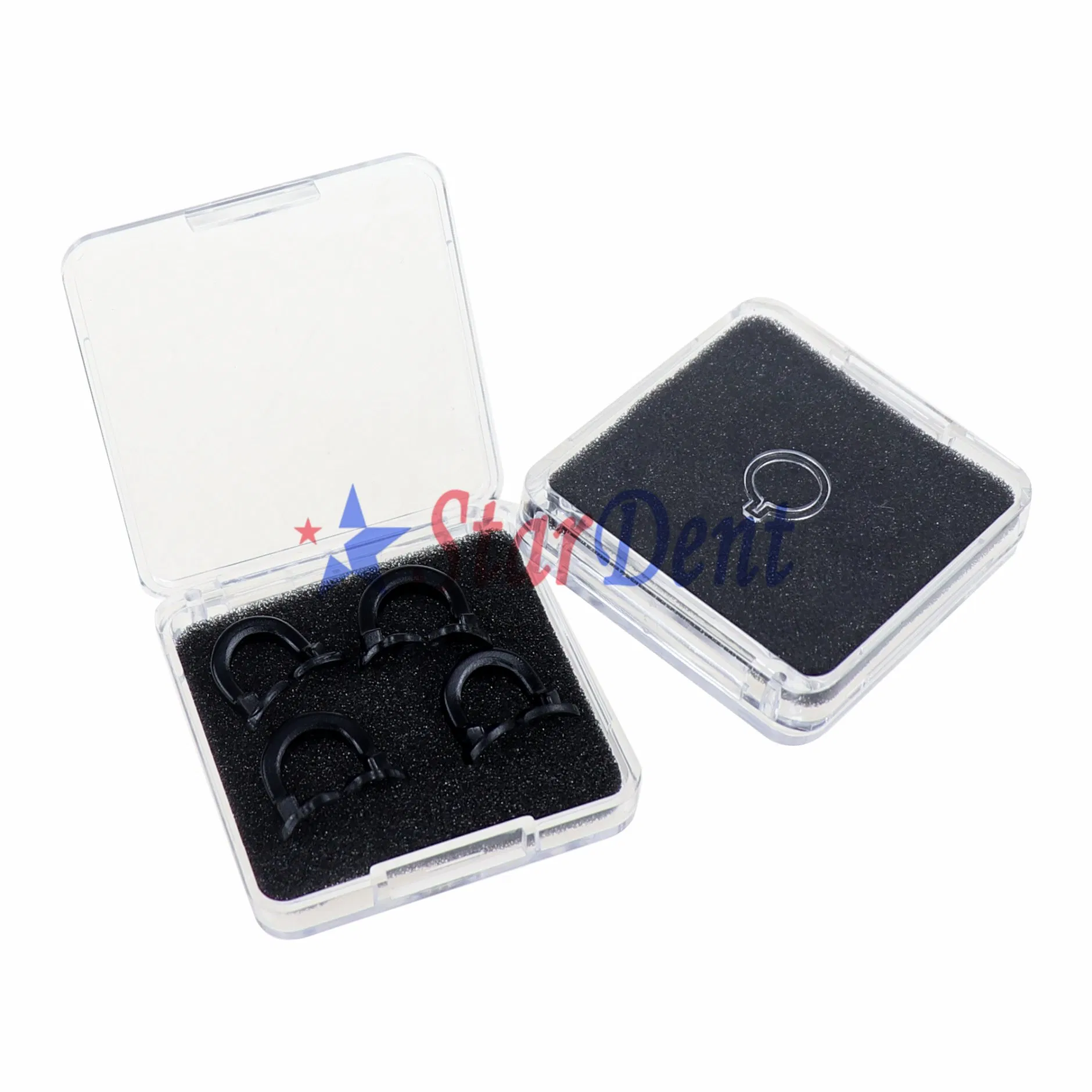 Dental Universal Soft Resin Plastic Clamp Rubber Dam Barrier Clip Molar Premolar Dental Instrument