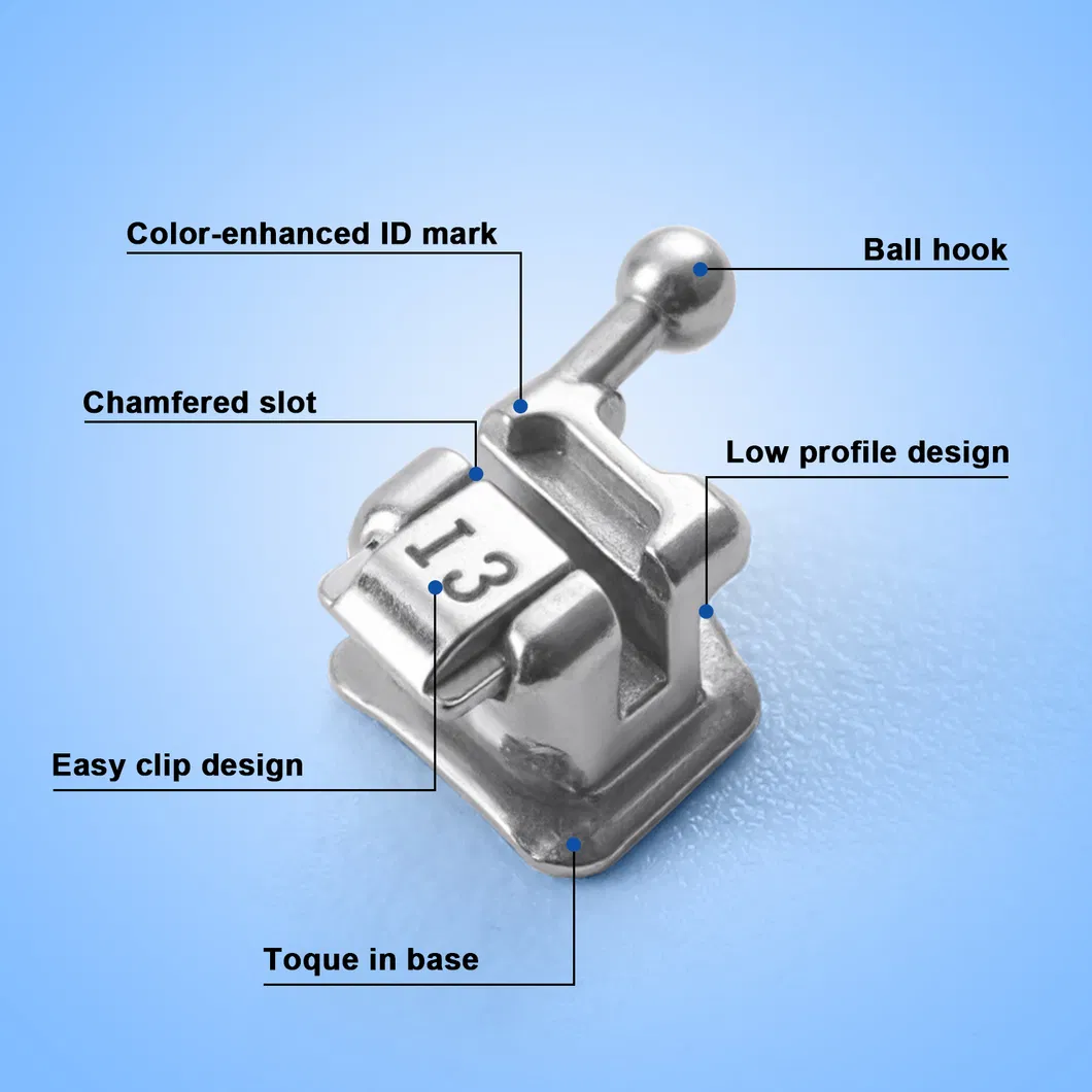 Self-Ligating Brackets Detail 2