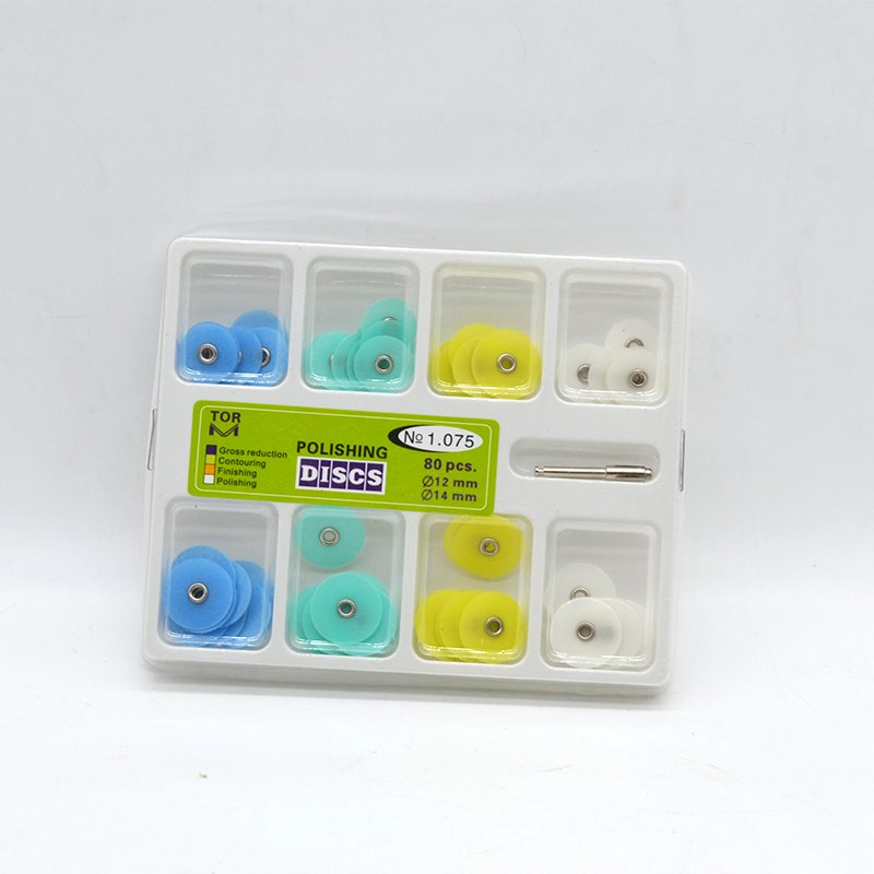 LK-P1012 1.075 Russian Flexible Abrasive Dental Finishing and Polishing Disc Kit