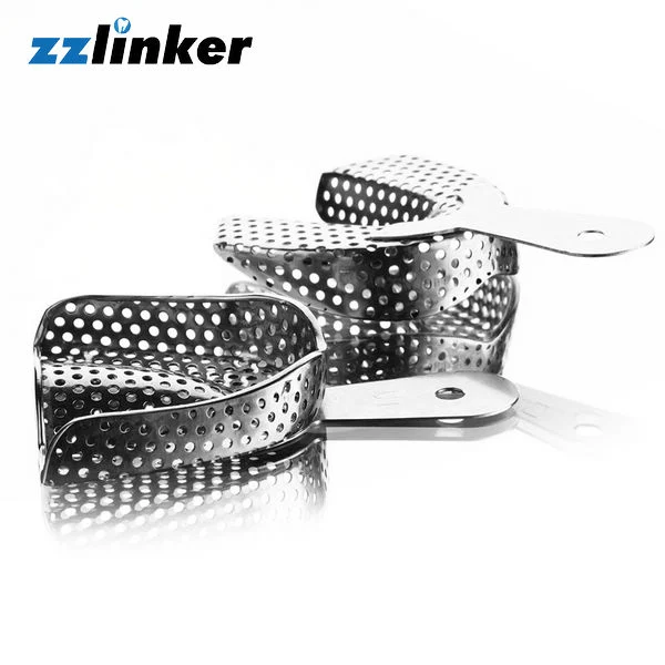LK-E105A Stainless Steel Dental Teeth Whitening Impression Mouth Trays
