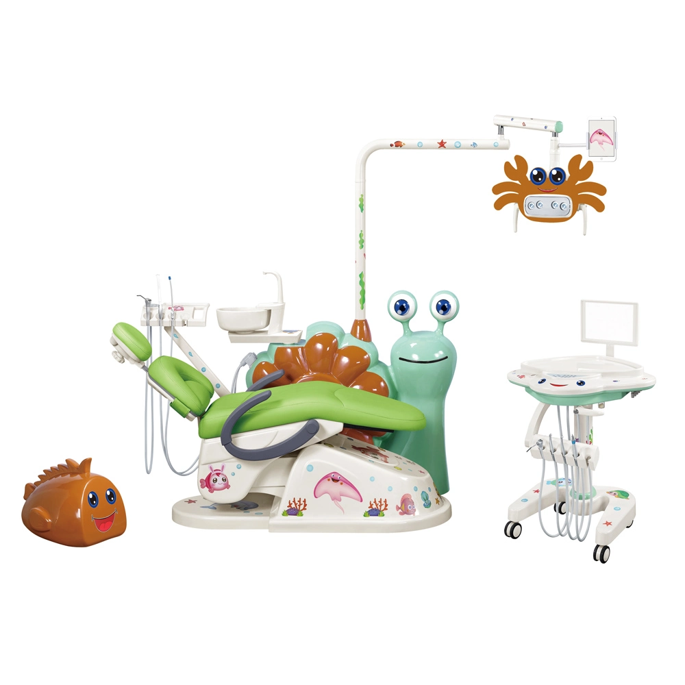 FDA and Ce Approved Snail Kid Dental Unit, Kid Dental Chair, Children Dental Chair, Children Dental Unit, Pedo Dental Unit, Pedo Dental Chair