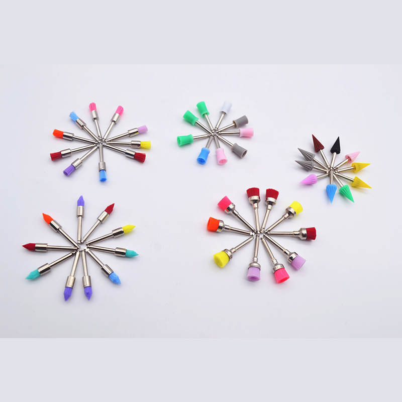 Lk-P52 Colorful Dental Polishing Prophy Brush Kit for Dental Use