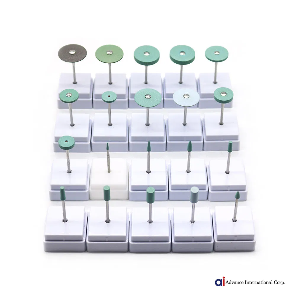 Dental Silicone Polishing Burs Kit 4