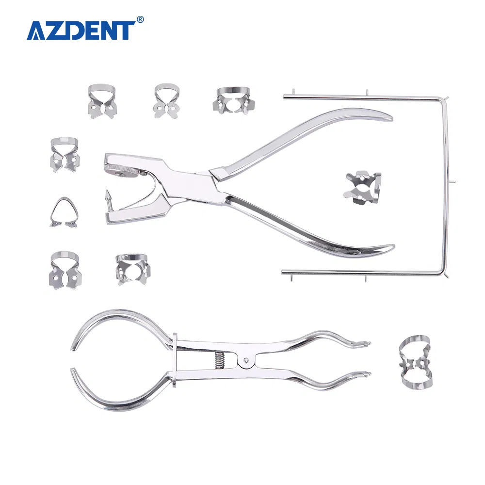 Azdent Dentist Device Dental Dam Perforator Kits