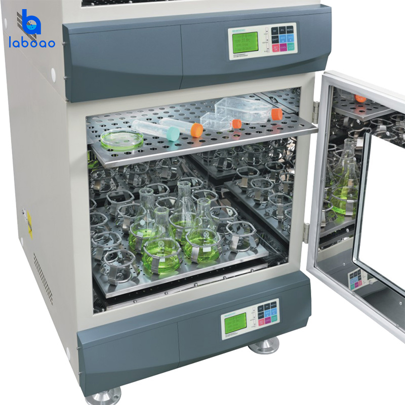 Vertical Superimposed Constant Temperature Shaker Incubator Machine