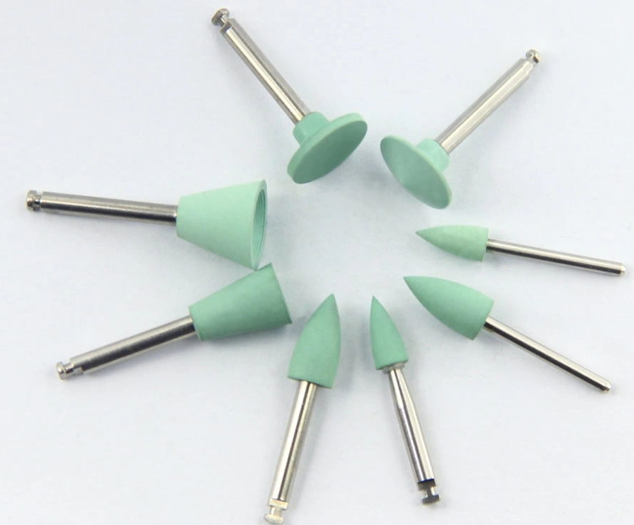 Dental Low Speed Handpiece Contra Angle Using Rubber Polisher / Amalgam Polishing Kits