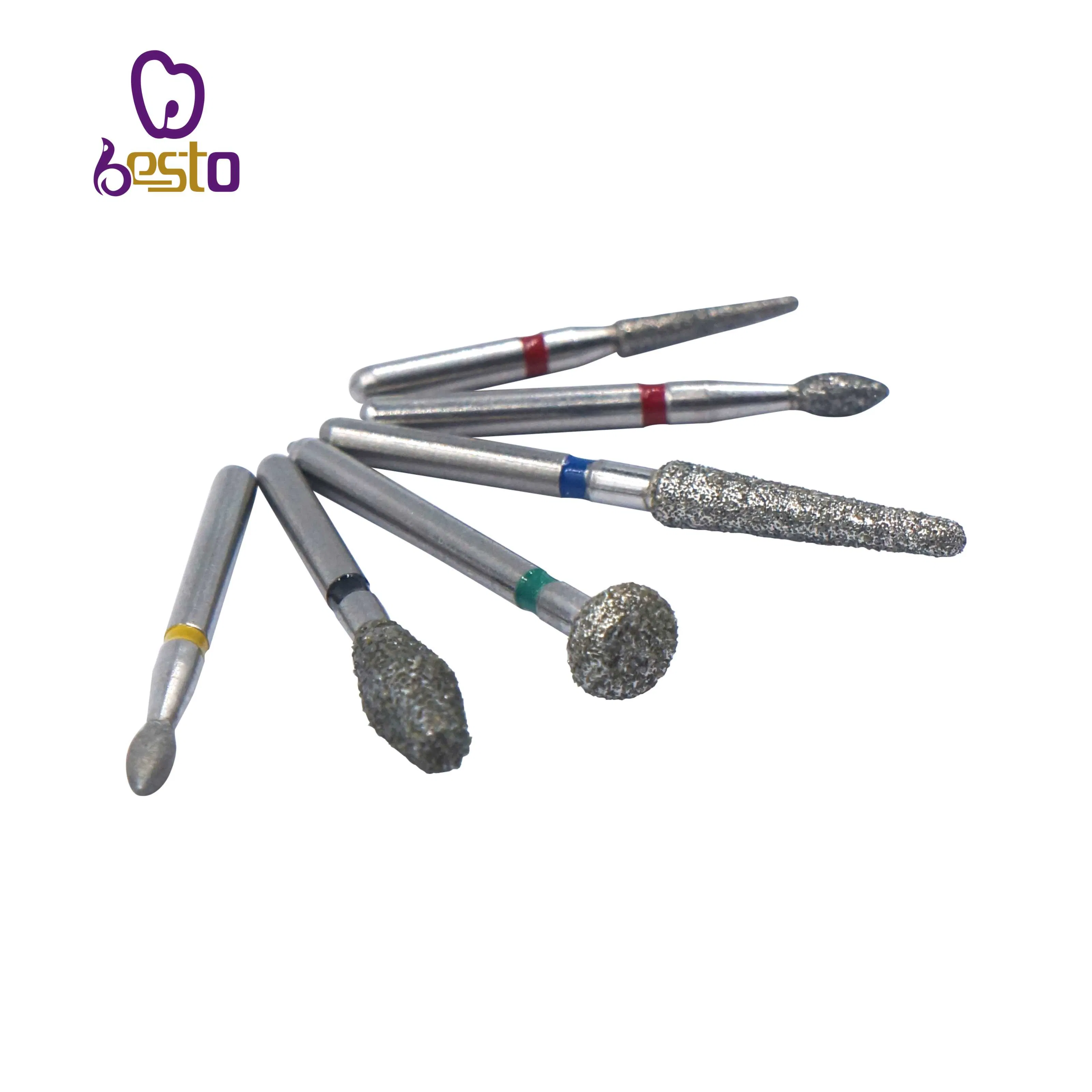Dental Burs High Speed Diamond Kit Diamond Bur Fg Handpiece Turbine Set Dental Burs