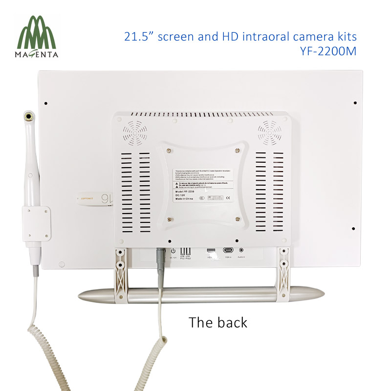21.5 Inch Monitor and Full HD Intraoral Camera for Dental Chair