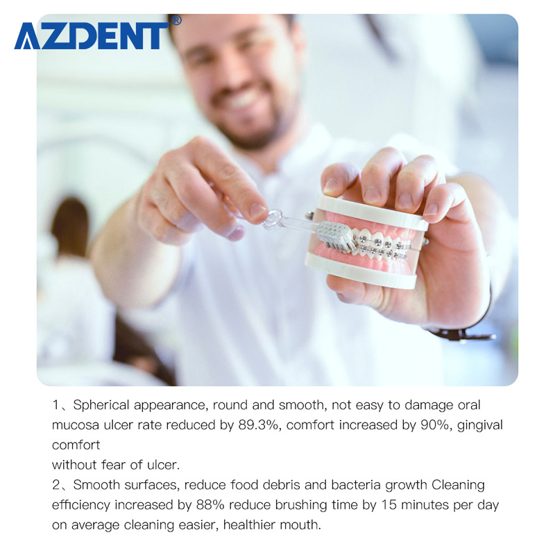 Wholesale Supplier Orthodontic Q Shape Braces Roth/Mbt 022 Dental Brackets