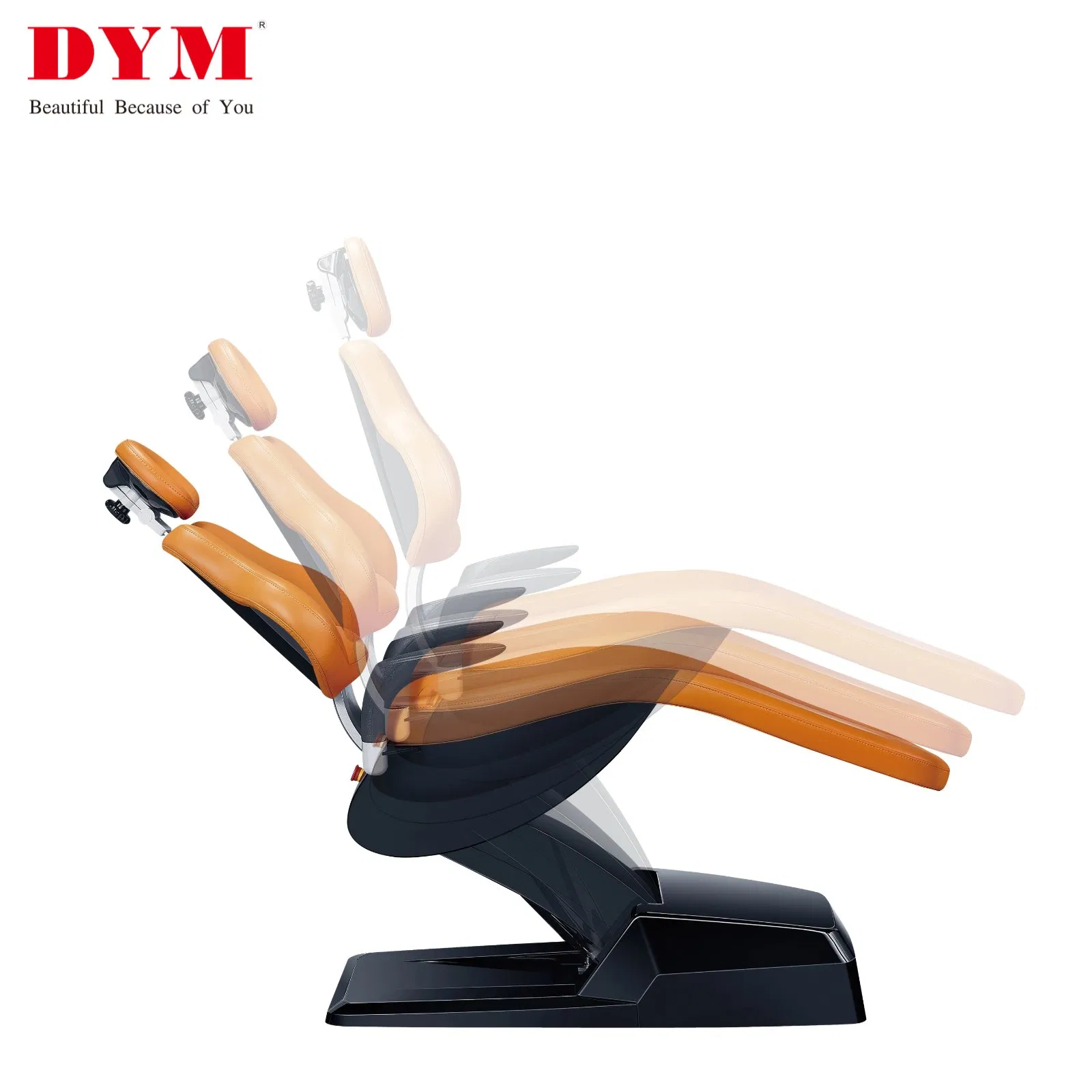 High-End Dental Chair with LED Operatory Light &amp; Integrated Instrument Tray