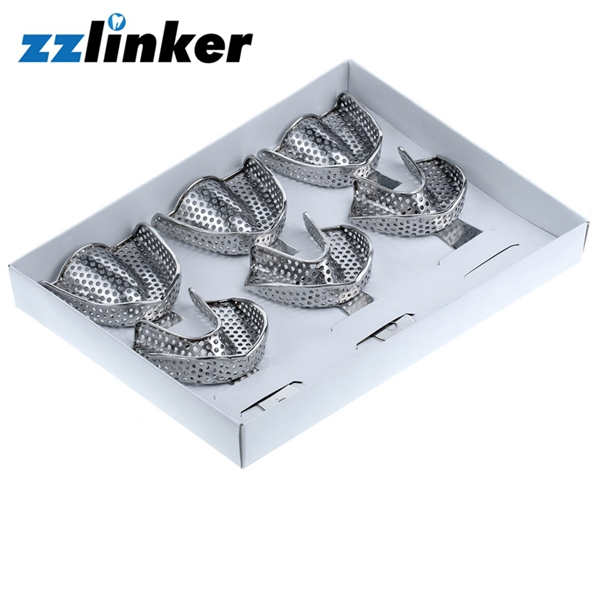 LK-E105A Stainless Steel Dental Teeth Whitening Impression Mouth Trays