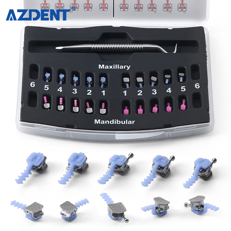 Dental Roth/Mbt 0.022 Orthodontic Self-Ligating Brackets with 345hooks