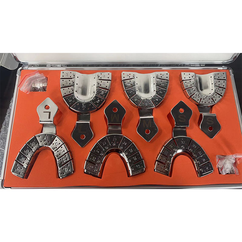 Stainless Steel Autoclavable Dental Implant Detachable Impression Trays