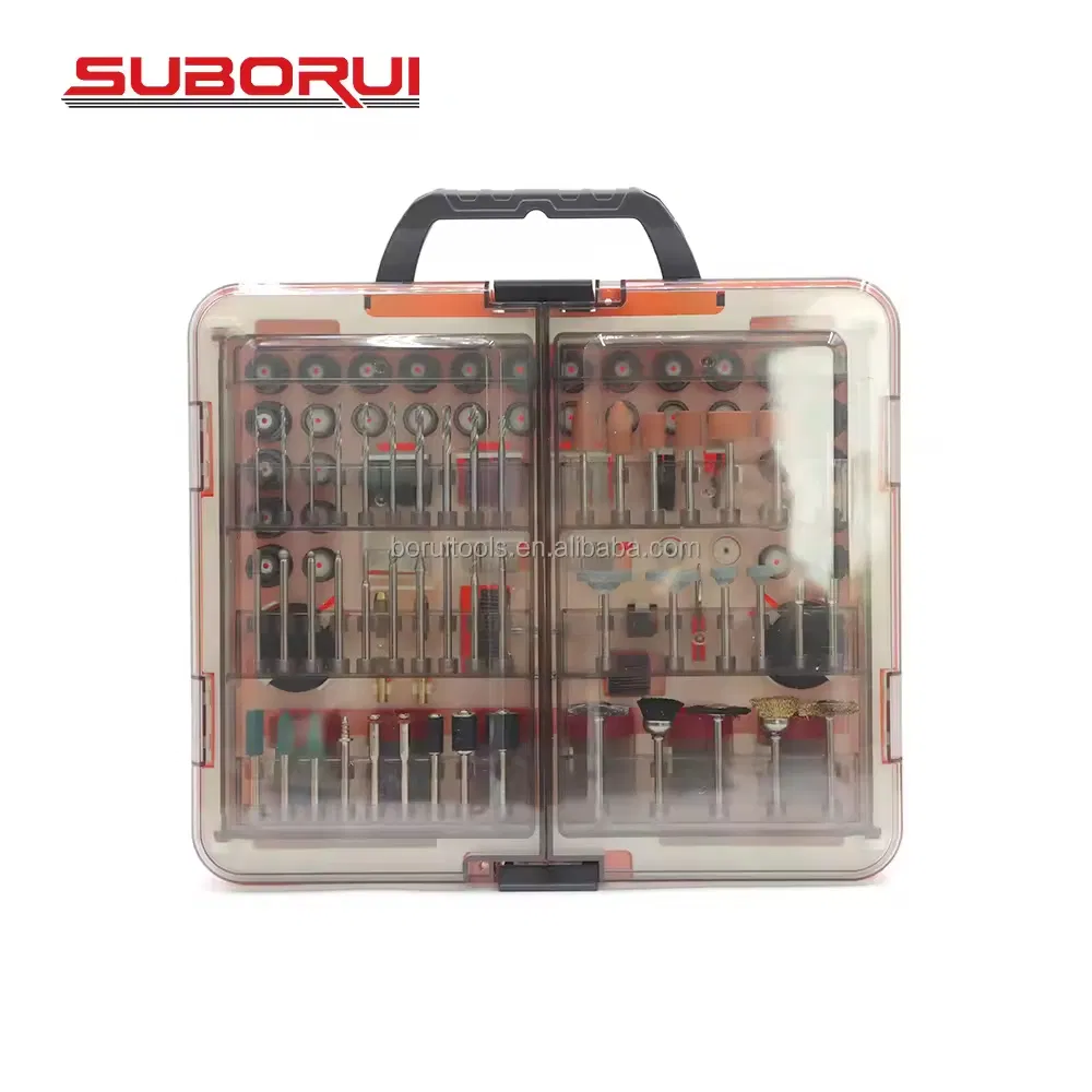 Suborui All-in-One Multi Purpose 418 PCS Power Rotary Tool Accessory Kit Mini Drill Bit Set for Sanding Drilling Polishing Carving Polishing