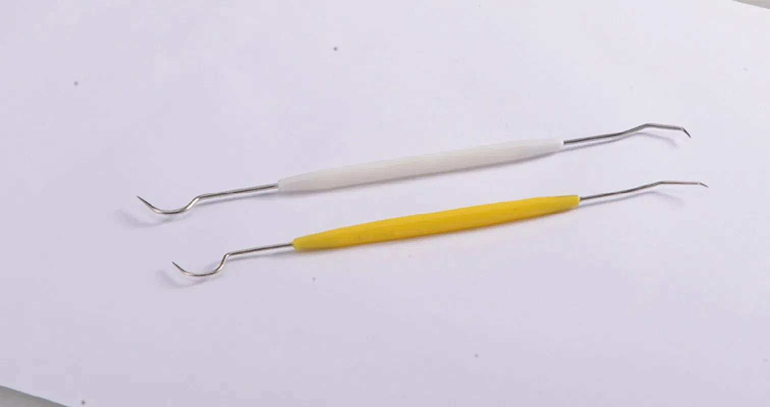 Disposable Dental Double End Probe with CE and ISO