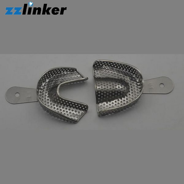 LK-E105A Stainless Steel Dental Teeth Whitening Impression Mouth Trays