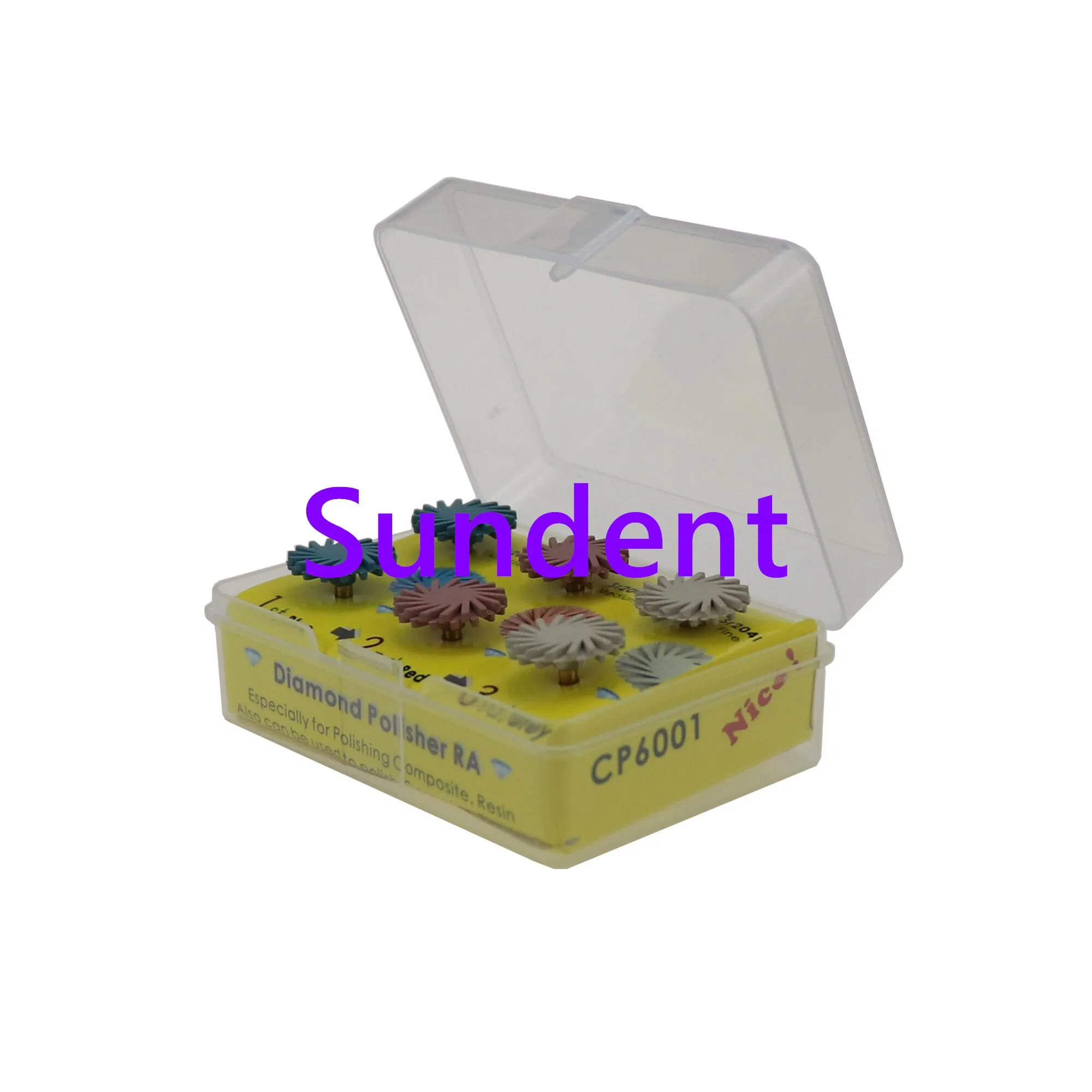 Dental Ra Composite Polisher Kit Wheel with Diamond Sand Polishing Kit