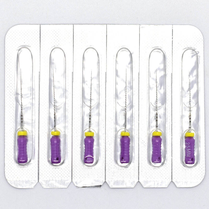 Dental Rotary Endo Endodontic Stainless Steel Files for Root Canal C Files 21mm 25mm (YQD3-1)